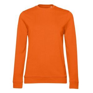 B&C Womens/Ladies Set-in Sweatshirt / Pure Orange